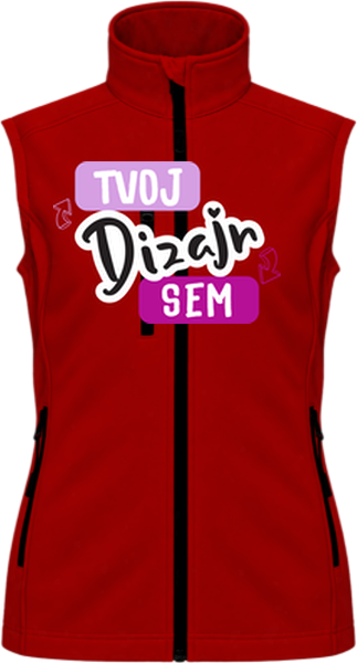 KARIBAN Dámska Softshellová Vesta