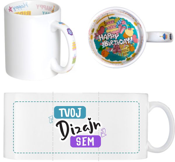 Hrnček S Motívom „Happy Birthday“
