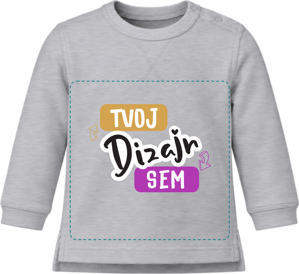 Baby Mikina bez Kapucne