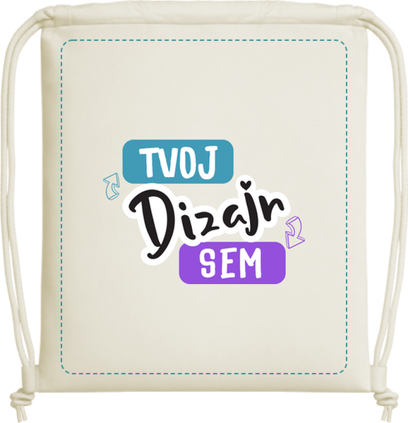 Sťahovací Batoh z Bio Bavlny