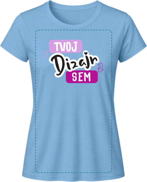 Akciové Dámske Tričko Soft-Style Gildan